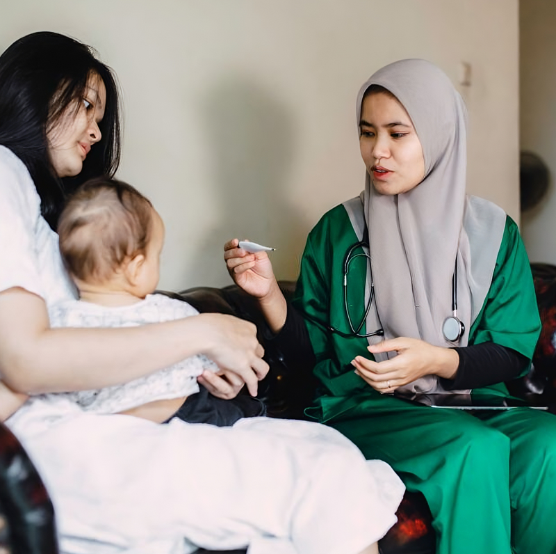 Mother & Baby Care Services at home in Dubai